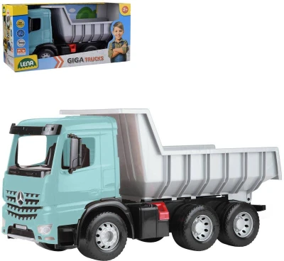 Lena GIGA TRUCKS Auto nákladné sklápacie Arocs tyrkysové funkčné Lena GIGA TRUCKS Auto nákladné sklápacie Arocs tyrkysové funkčné