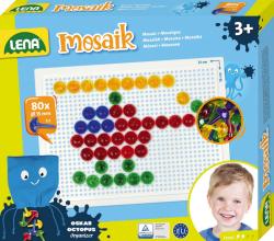 Lena Mozaika klobouček krystal transparentní 1,5cm set 80ks s podložkou