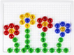 Lena Mozaika klobouček krystal transparentní 1,5cm set 80ks s podložkou