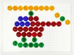 Lena Mozaika klobouček krystal transparentní 1,5cm set 80ks s podložkou