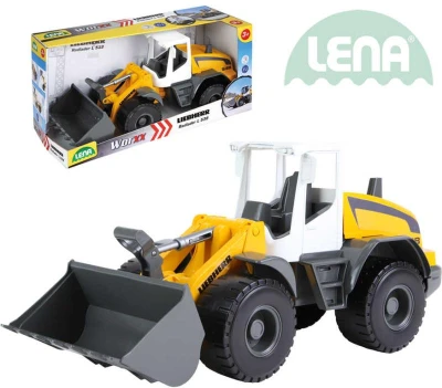 Lena Nakladač funkčný 49cm Worxx 1:15 Liebherr L538 plast v krabici Lena Nakladač funkčný 49cm Worxx 1:15 Liebherr L538 plast v krabici