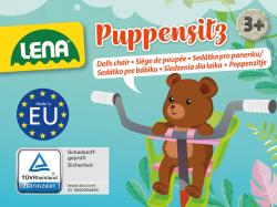 Lena Sedátko na kolo pro panenku 2 barvy plast 61160