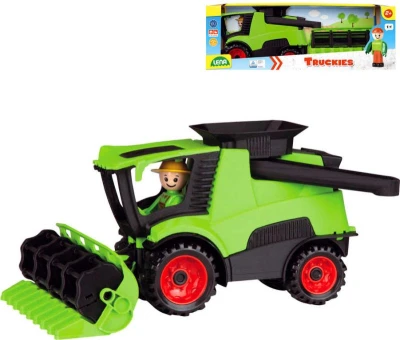 Lena Truckies baby kombajn funkční 20cm set s figurkou v krabici plast Lena Truckies baby kombajn funkční 20cm set s figurkou v krabici plast