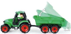 Lena Truckies traktor funkční s vlečkou 32cm set s panáčkem v krabici 1625