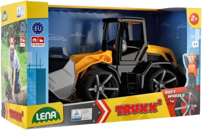 Lena TRUXX 2 auto nakladač funkční set s figurkou plast v krabici