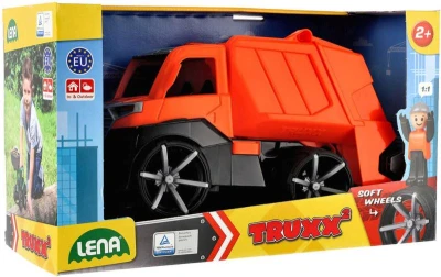 Lena TRUXX 2 auto popeláři funkční set s figurkou plast v krabici
