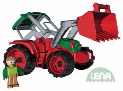 Lena Truxx Traktor 33cm s figurkou řidič (vozítko na písek)