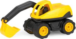 Lena Workies auto bagr 12cm pracovní stroj žlutý plast