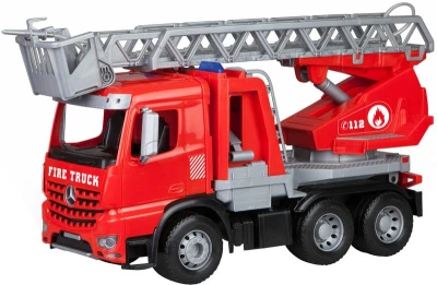 Lena WORXX Auto Mercedes-Benz Arocs funkční hasiči stříká vodu Lena WORXX Auto Mercedes-Benz Arocs funkční hasiči stříká vodu