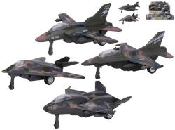 Letadlo army vojenské kovový stíhací letoun zpětný chod 6 druhů