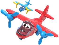 Letadlo baby s očima veselé volný chod 2 barvy plast Letadlo baby s očima veselé volný chod 2 barvy plast