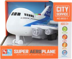 Letadlo bílé plastové velké A380 s melodiemi na baterie Světlo Zvuk Letadlo bílé plastové velké A380 s melodiemi na baterie Světlo Zvuk