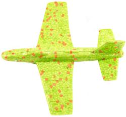 Letadlo soft házecí polystyrenové 17cm na házení 2 barvy na kartě