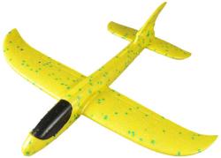 Letadlo soft házecí polystyrenové 34cm různé barvy na házení v sáčku