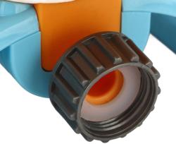 Letadlo stříkací zahradní fontána hydroplán stříká vodu 2 barvy