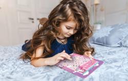 Lexibook Dvojjazyčný mluvící vzdělávací tablet Unicorn