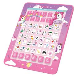 Lexibook Dvojjazyčný mluvící vzdělávací tablet Unicorn
