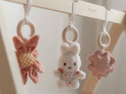 Little Dutch DŘEVO Baby hrazdička Miffy Lucky Bottom pro miminko
