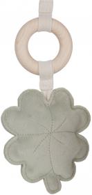 Little Dutch DŘEVO Baby hrazdička Miffy Lucky Leaves pro miminko