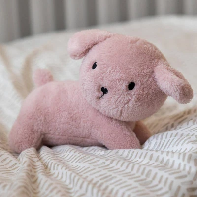 Little Dutch PLYŠ Pejsek Snuffie Fluffy Pink 25cm růžový pro miminko