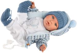 LLORENS Panenka realistická Baby ENZO chlapeček 42cm na baterie Zvuk