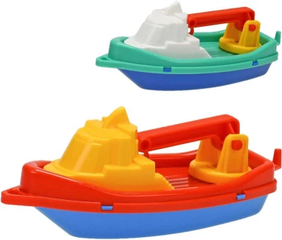 Loďka do vody barevná jeřáb 14cm do vany 2 barvy plast Loďka do vody barevná jeřáb 14cm do vany 2 barvy plast