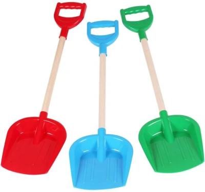 Lopata baby plastová 65cm hráblo na sníh s dřevěnou rukojetí 3 barvy Lopata baby plastová 65cm hráblo na sníh s dřevěnou rukojetí 3 barvy