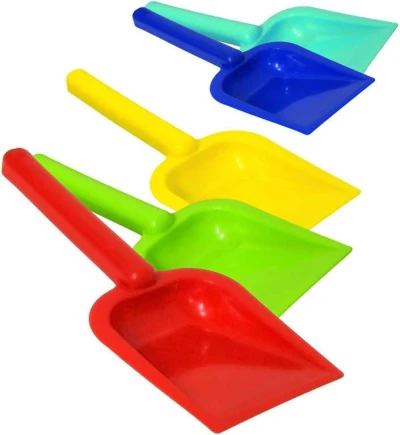 Lopatka na písek 19cm malá široká 5 barev plast Lopatka na písek 19cm malá široká 5 barev plast