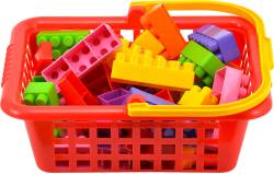 Lori 018 Stavebnice polytechnická dívčí Lady 45 dílků v košíku 18