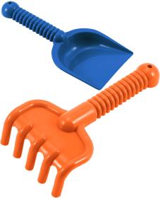 Lori 205 Lopatka + Hrabičky (hrábě) set na písek plast