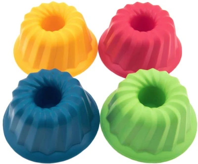 Lori 236 Baby bábovka kulatá 12x7cm na písek 4 barvy plast