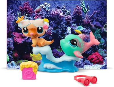 HASBRO LPS Zvířátko Littlest Pet Shop Petfluenceři set 2ks s doplňky