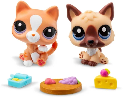 HASBRO LPS Zvířátko Littlest Pet Shop generace 7 set 2ks s doplňky