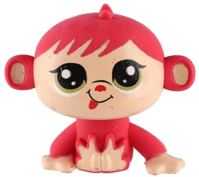 LPS Littlest Pet Shop figúrka zvieratko guma na mazanie s prekvapením