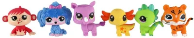 LPS Littlest Pet Shop figúrka zvieratko guma na mazanie s prekvapením