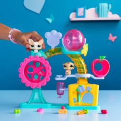 HASBRO LPS Littlest Pet Shop Továrna na zábavu set 2 zvířátka s doplňky