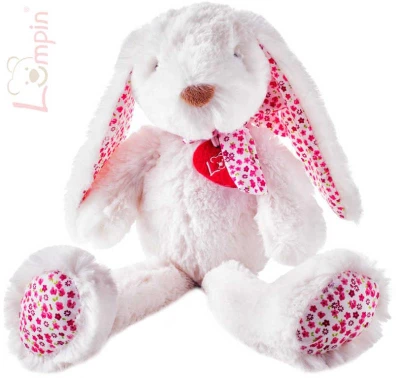Lumpin PLYŠ Zajíc bílý Ella 38cm velký (plyšová hračka) Lumpin PLYŠ Zajíc bílý Ella 38cm velký (plyšová hračka)