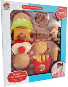 Mac Toys Fast Food potraviny makety rychlé občerstvení plast v krabici