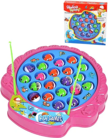 Mac Toys Hra Hladové rybičky Chytání rybiček set se čtyřmi pruty 2 barvy Mac Toys Hra Hladové rybičky Chytání rybiček set se čtyřmi pruty 2 barvy