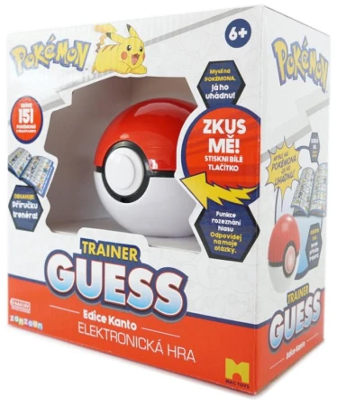 Mac Toys Hra interaktivní Pokémon trainer guess na baterie CZ Světlo Zvuk