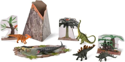 Mac Toys Kalendář adventní dinosauři 24 zvířátek s doplňky