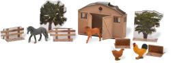 Mac Toys Kalendář adventní farma a koně interaktivní 40x30cm