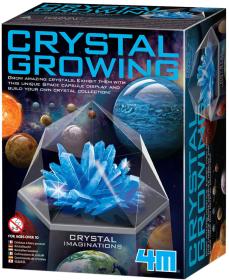 Mac Toys Krystaly 4M modré experimentální vědecký vzdělávací set