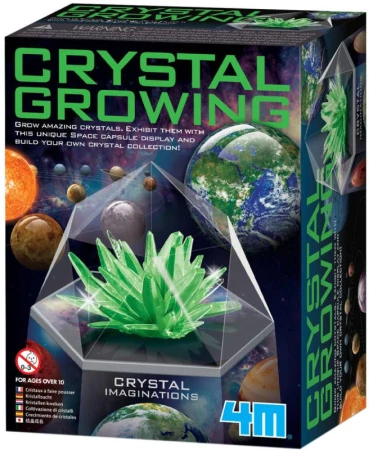 Mac Toys Krystaly 4M zelené experimentální vědecký vzdělávací set Mac Toys Krystaly 4M zelené experimentální vědecký vzdělávací set