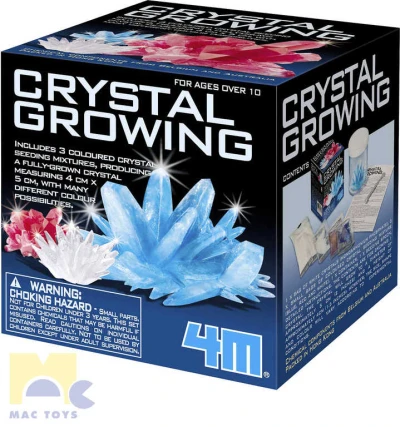 Mac Toys Krystaly experimentální set výroba krystalů malý geolog