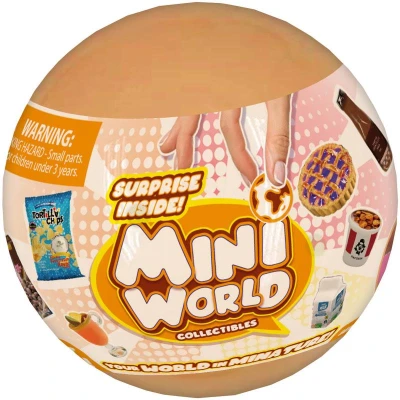 Mac Toys Mini World Deliktesy různé druhy s překvapením v sáčku