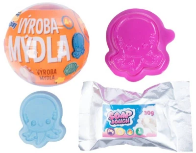 Mac Toys Modelo Výroba mýdla mořský svět kreativní set v kouli Mac Toys Modelo Výroba mýdla mořský svět kreativní set v kouli