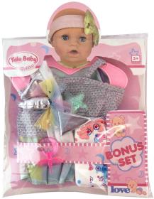 Mac Toys PLEJO Šaty pro panenku 30-38cm oblečení s křídly II.