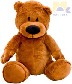 Mac Toys PLYŠ Medvídek nahřívací 25cm do mikrovlnky (plyšová hračka)