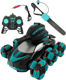 Mac Toys RC Auto tank s dělem na vysílačku 2,4GHz kouří na baterie Světlo Zvuk